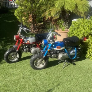 Pair of 1969 & 1971 Honda Z50A Mini Trails